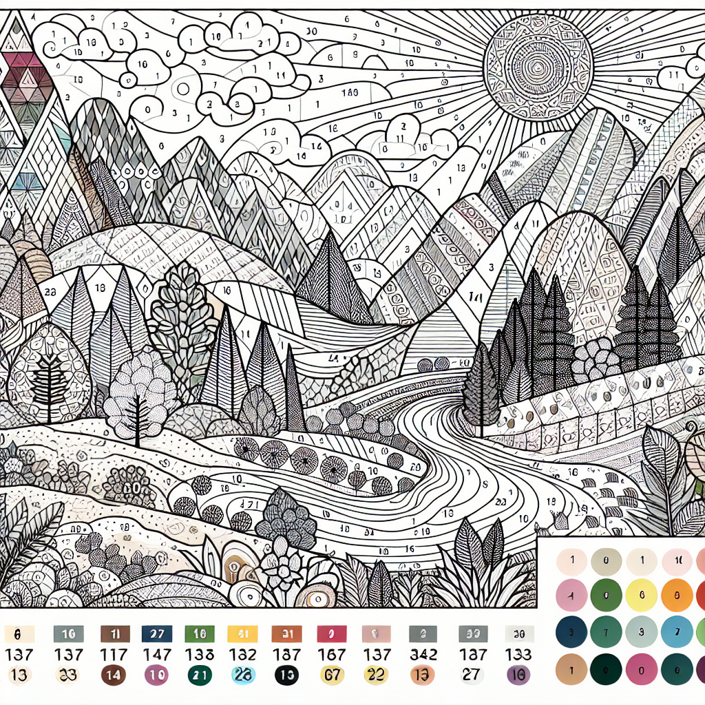 Color by Numbers Art