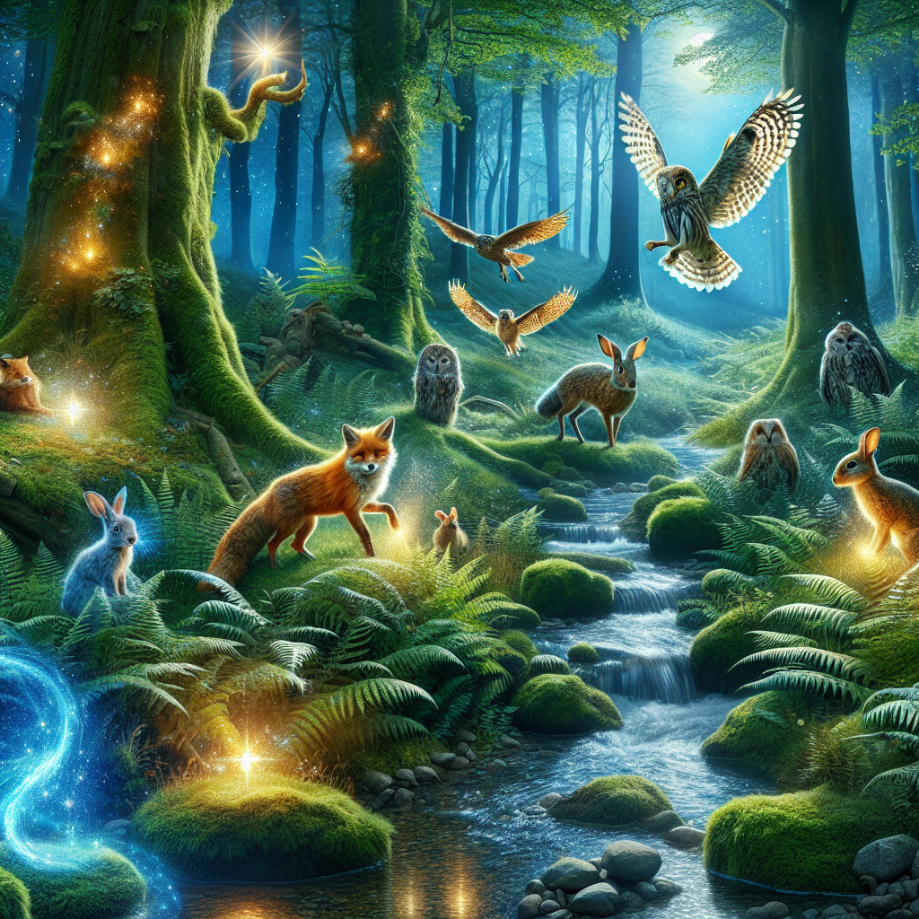 Animals in classroom