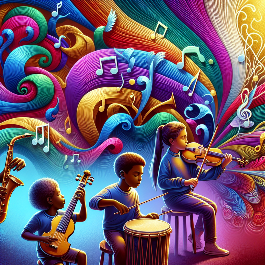Melodies creating music