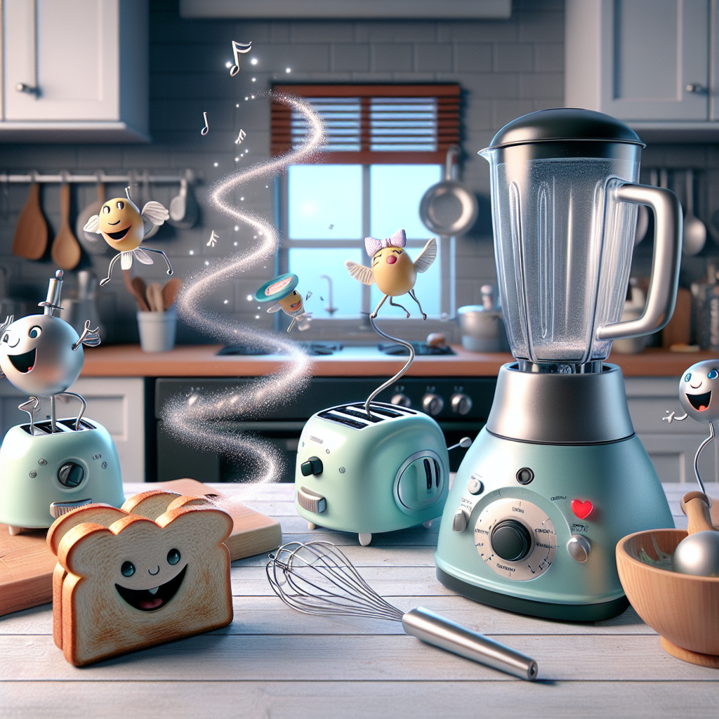 Kitchen appliances coming to life