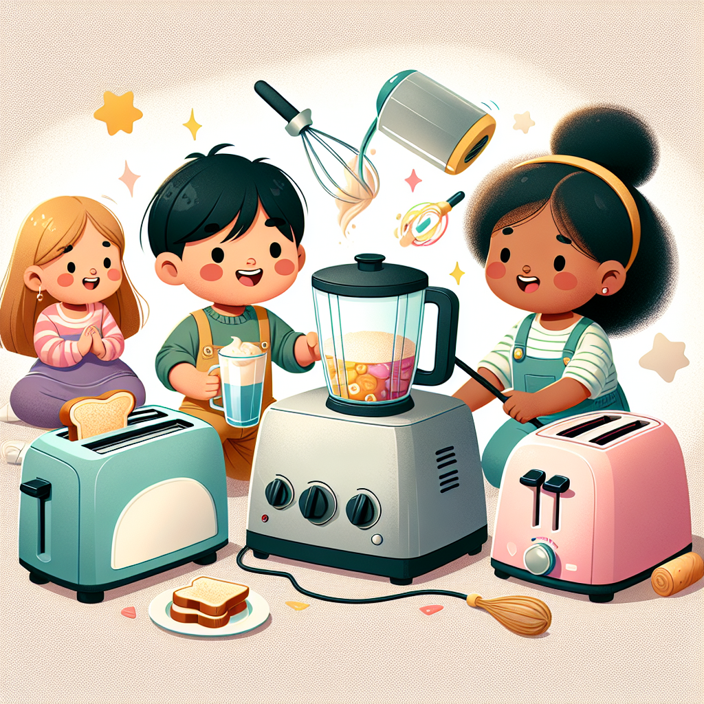 Dancing kitchen appliances