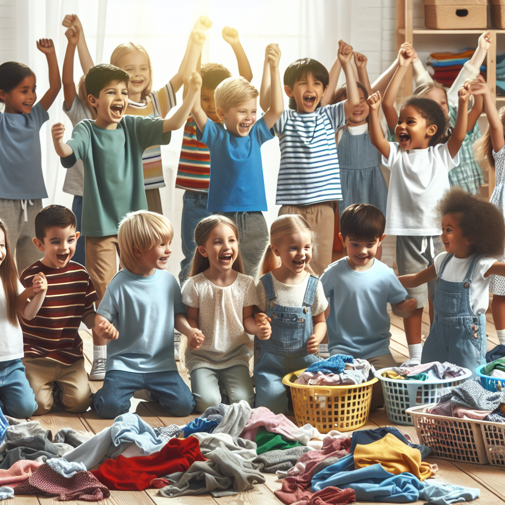 Children and animals working together